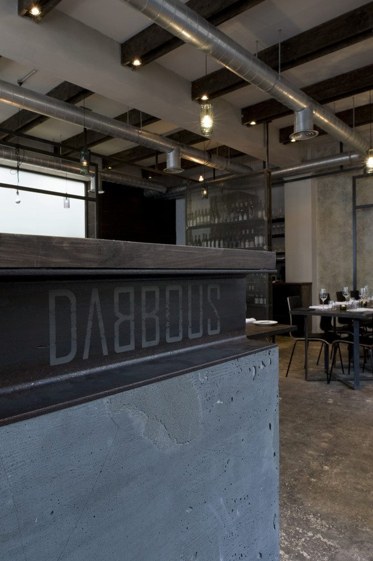 Dabbous餐厅室内装修欣赏