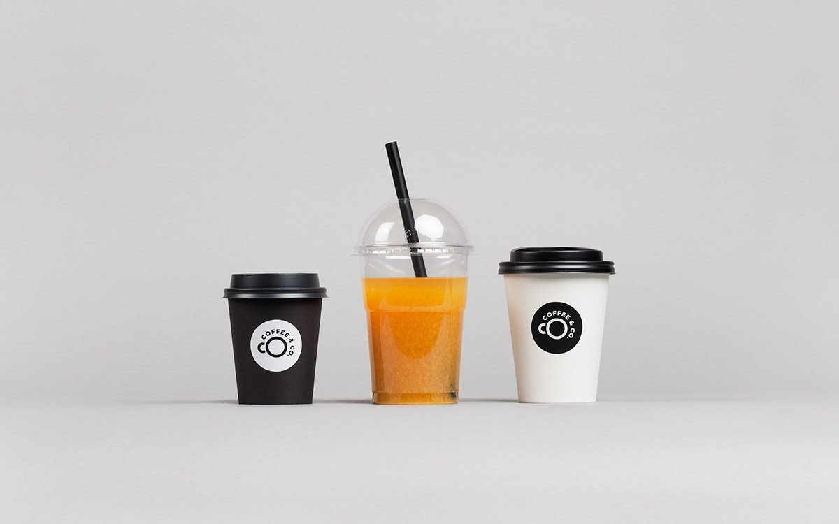 Coffee & Co自助餐厅品牌形象设计