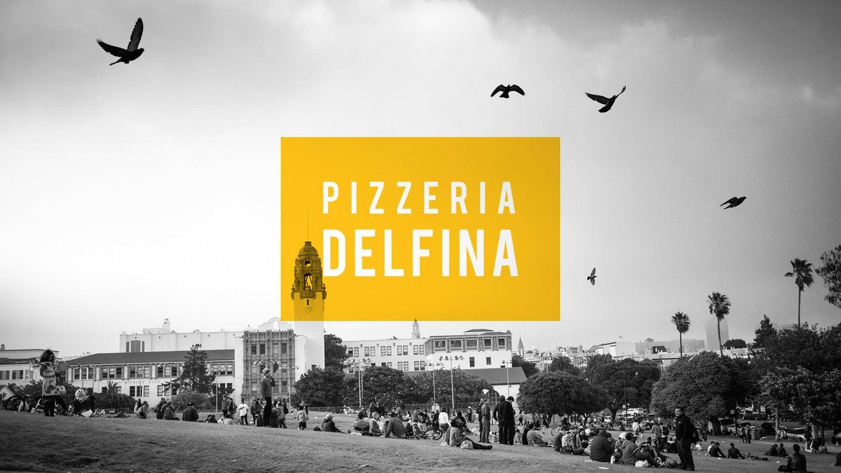 Delfina披萨店品牌形象设计