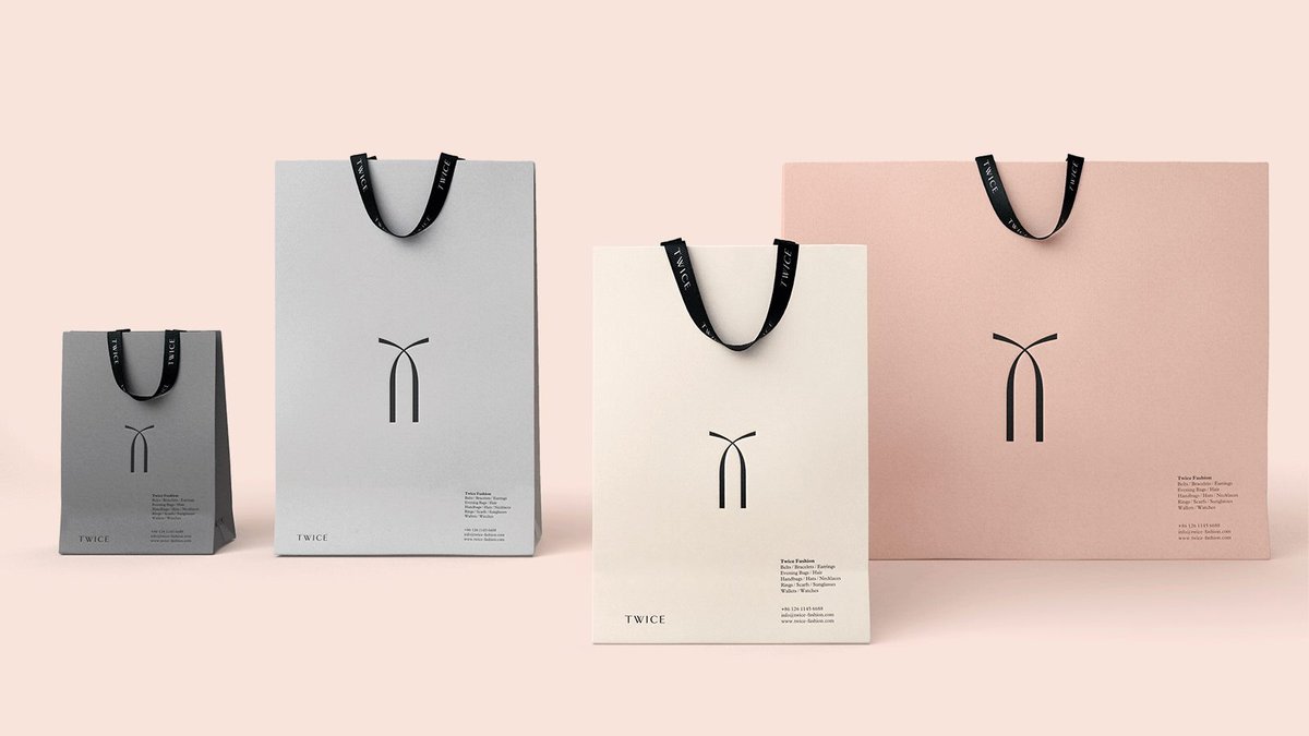 Twice时尚饰品品牌设计案例