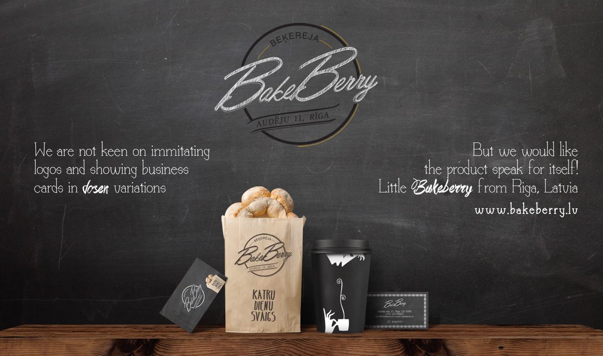 Bakeberry面包店品牌设计案例欣赏