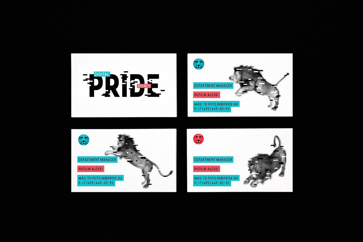 互联网营销企业Pride品牌形象设计