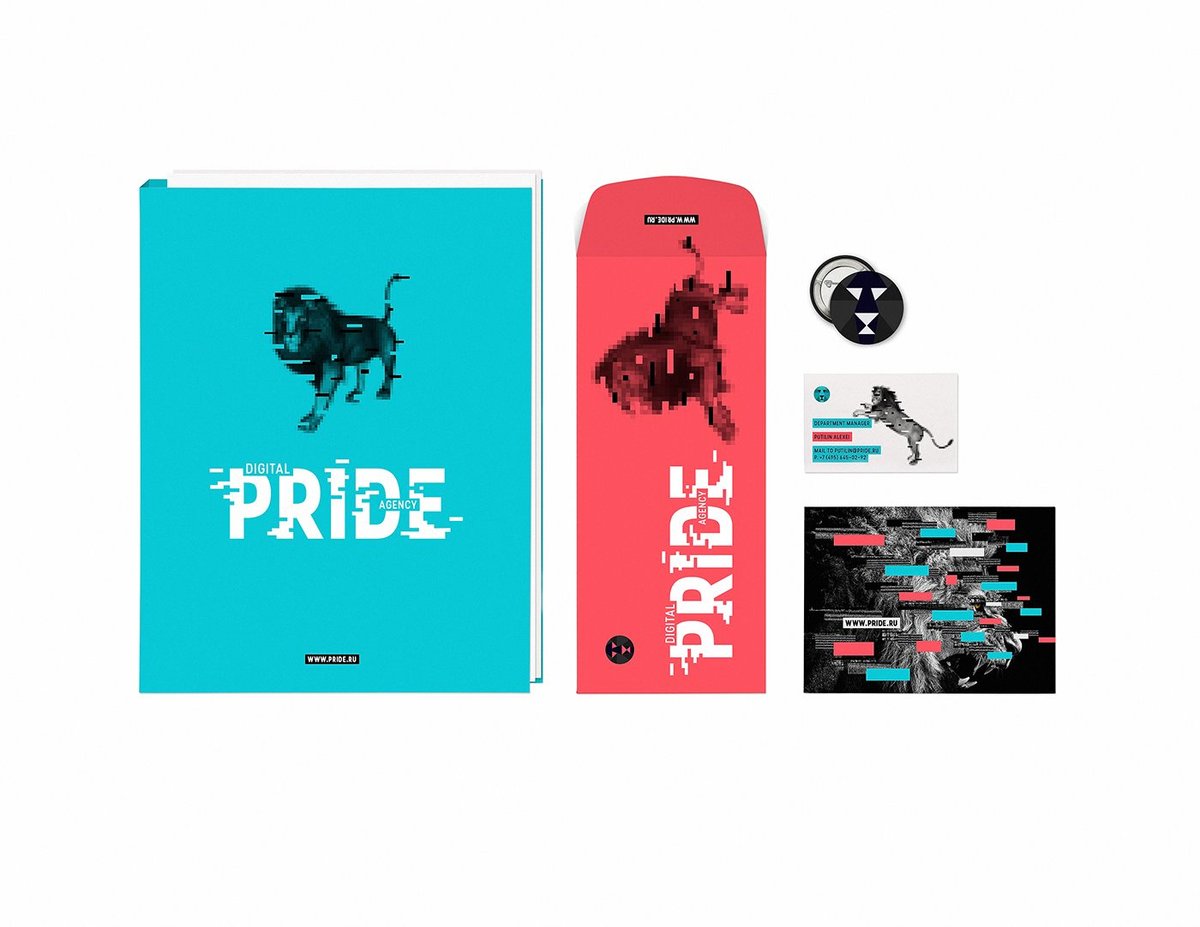 互联网营销企业Pride品牌形象设计