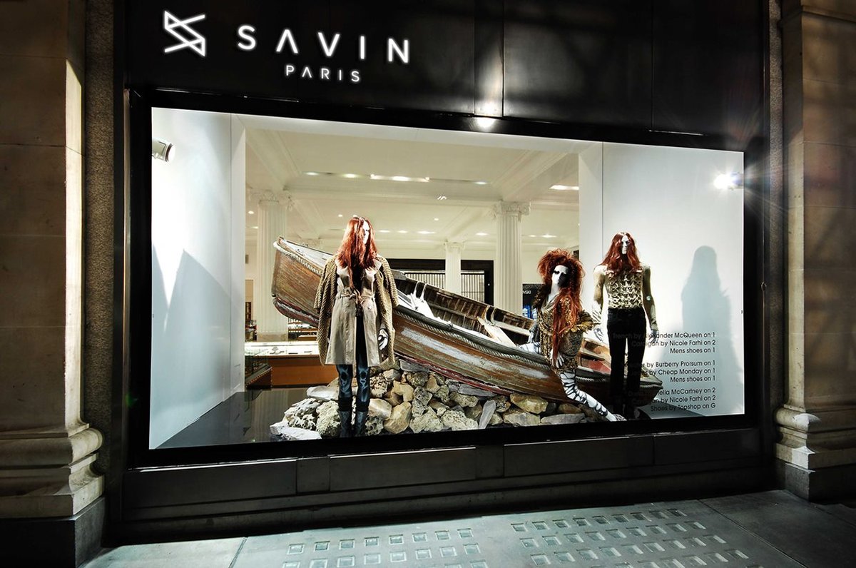 Savin Paris时尚服饰品牌形象设计
