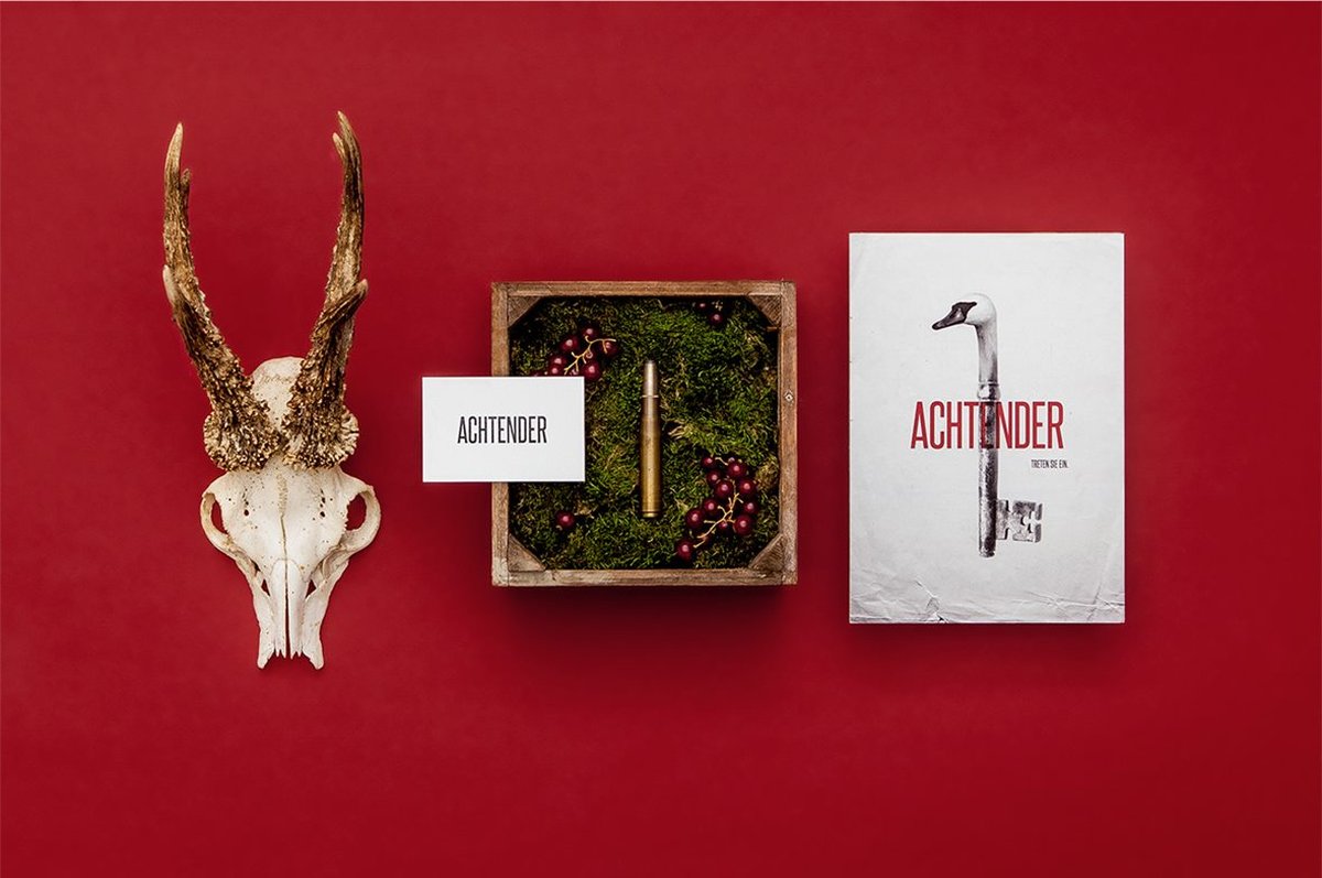 Achtender餐厅品牌形象定位