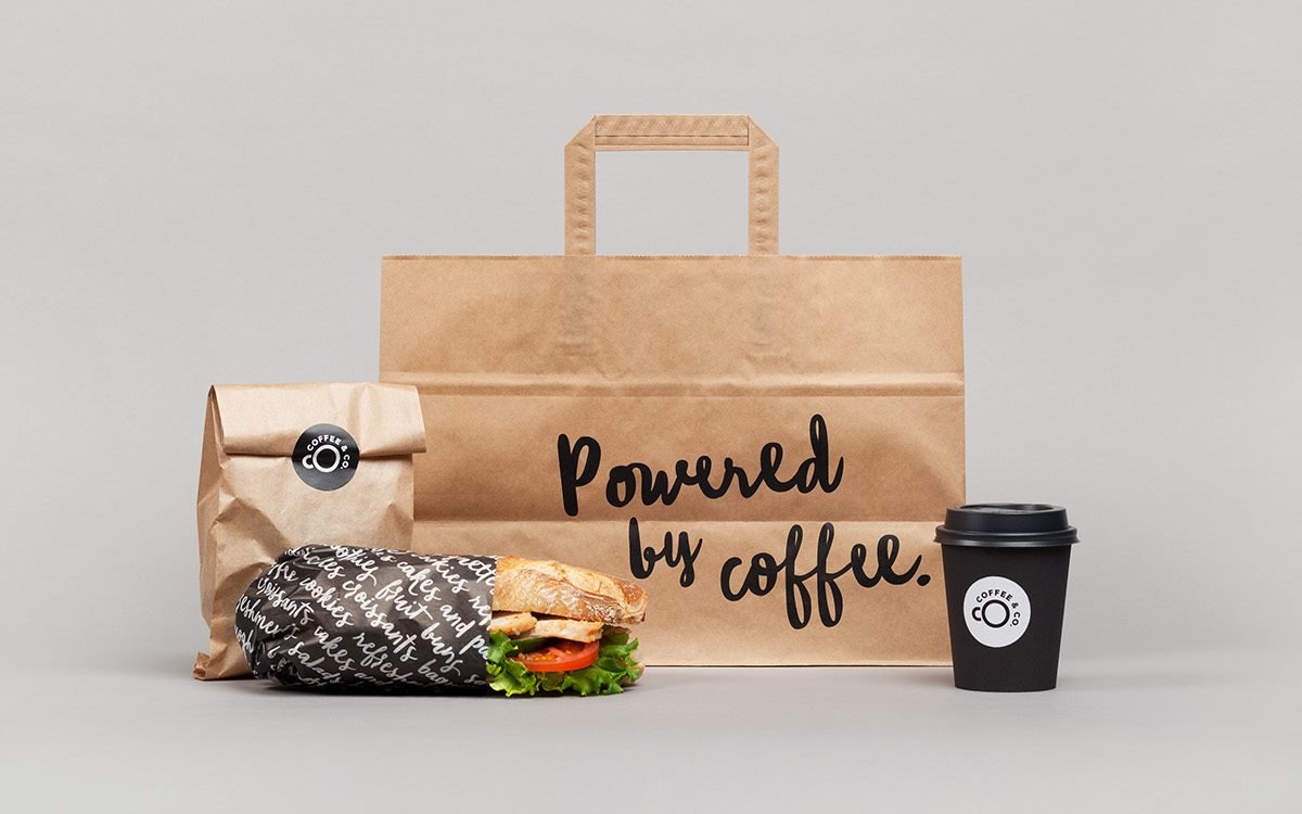 Coffee & Co.自助餐餐厅品牌形象