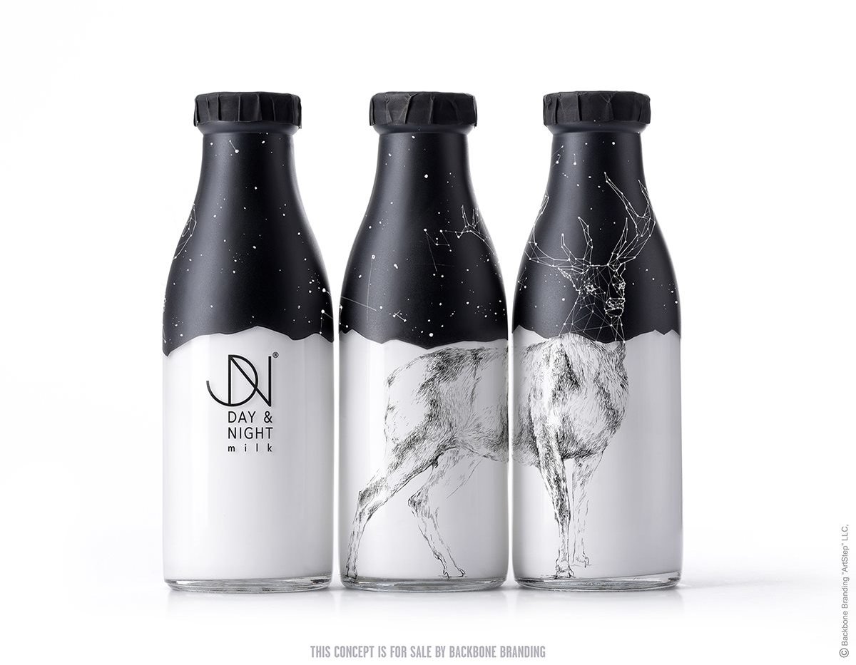 Day&Night食品品牌标志设计
