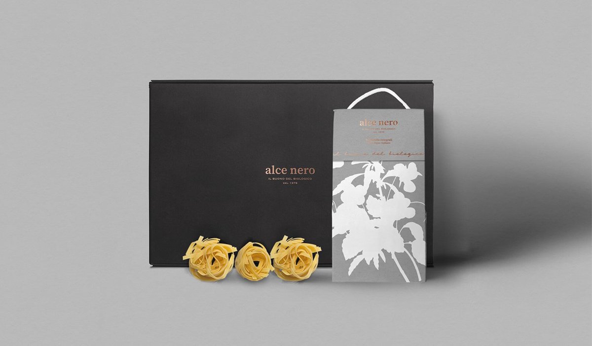Alce Nero食品视觉设计
