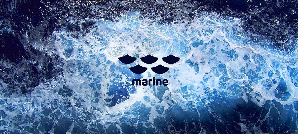 Marine海鲜食品标志设计