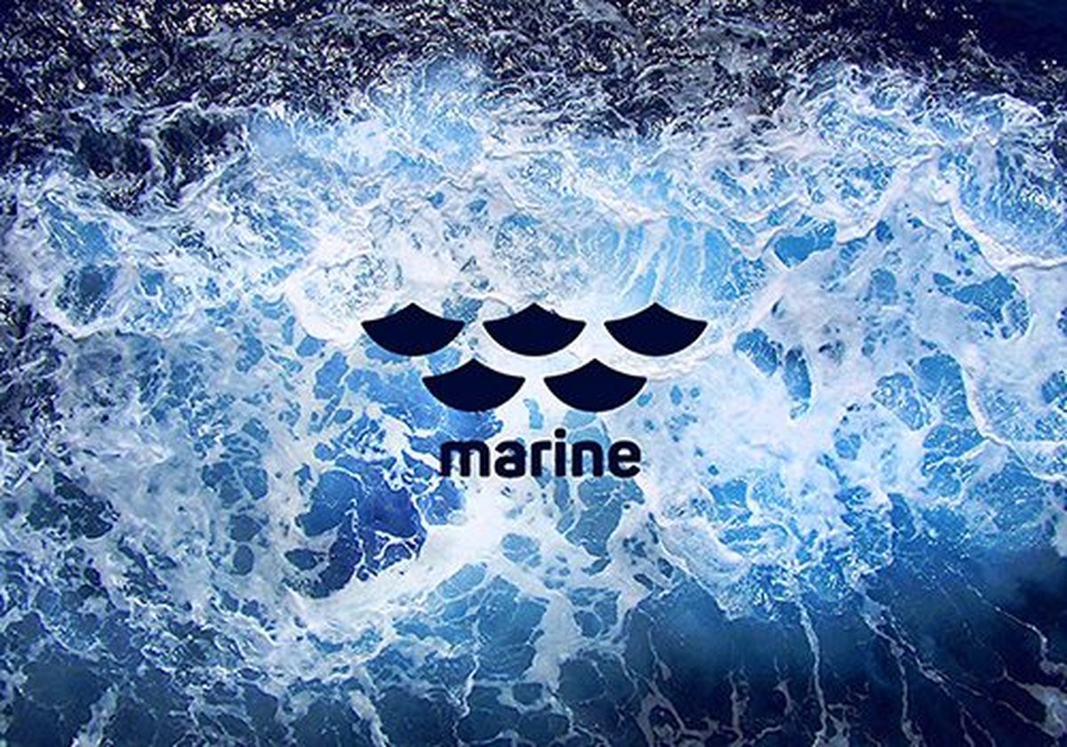 Marine海鲜食品标志设计
