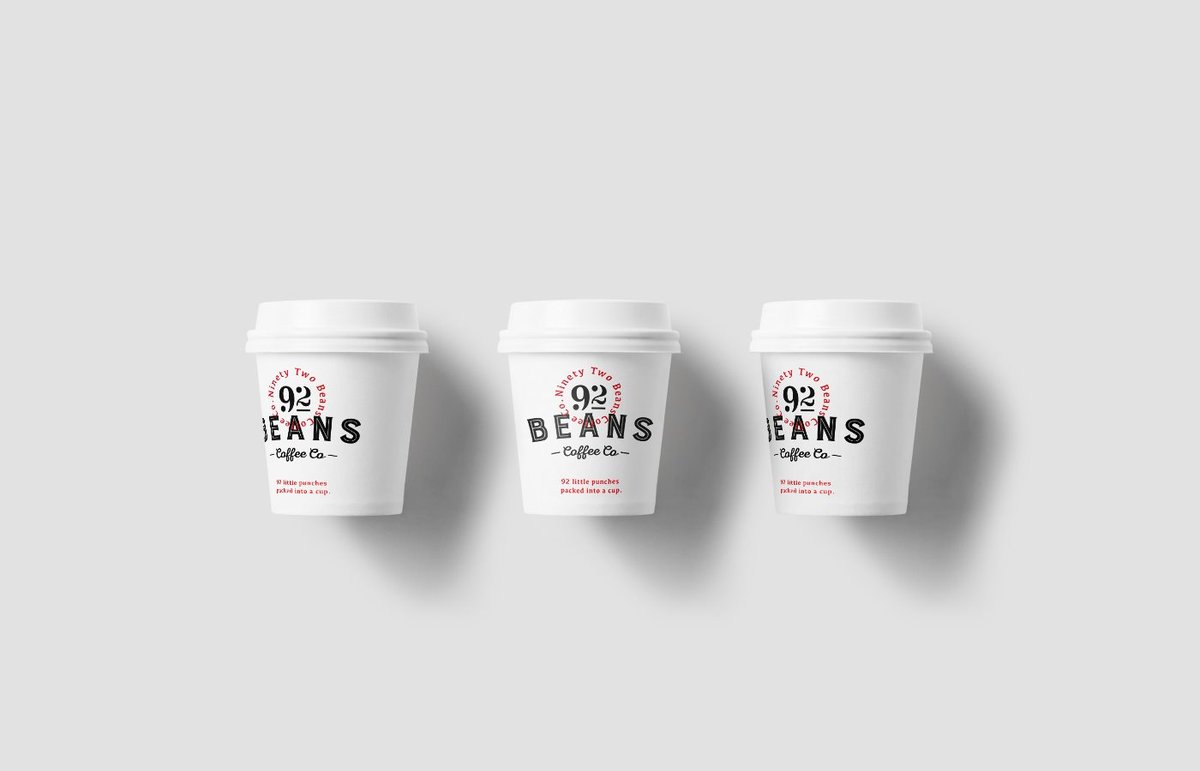 92 Beans食品标志设计