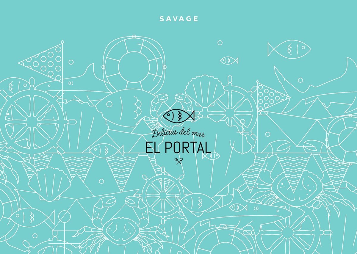 El Portal海鲜餐厅品牌设计