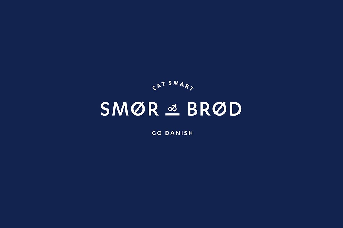 Smør丹麦烘焙标志设计
