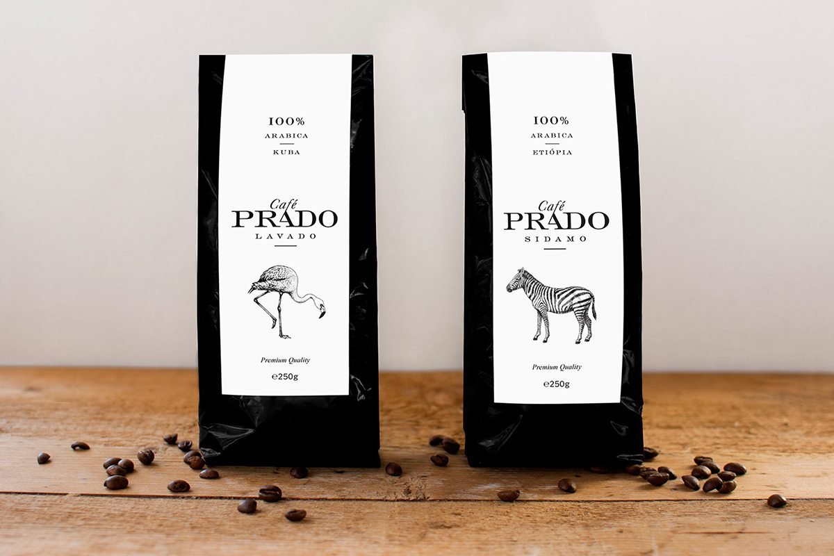 Café Prado  咖啡品牌形象设计
