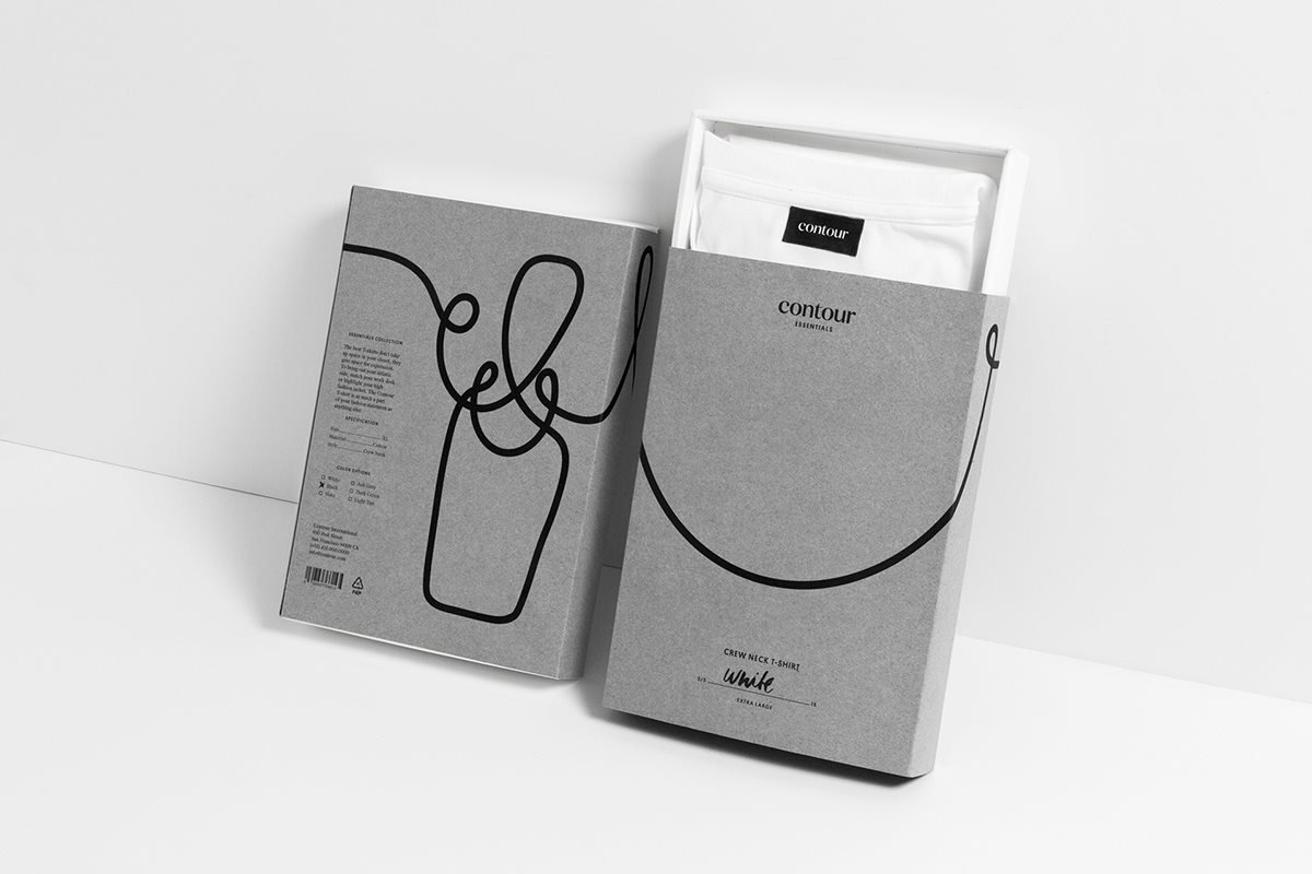 Contour 品牌形象系统开发 包装设计