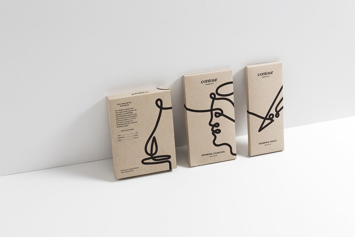 Contour 品牌形象系统开发 包装设计