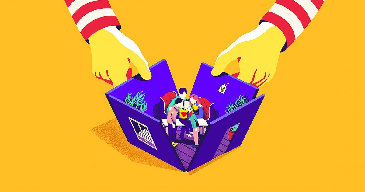 Mcdonald's 餐饮的慈善传播运动品牌设计