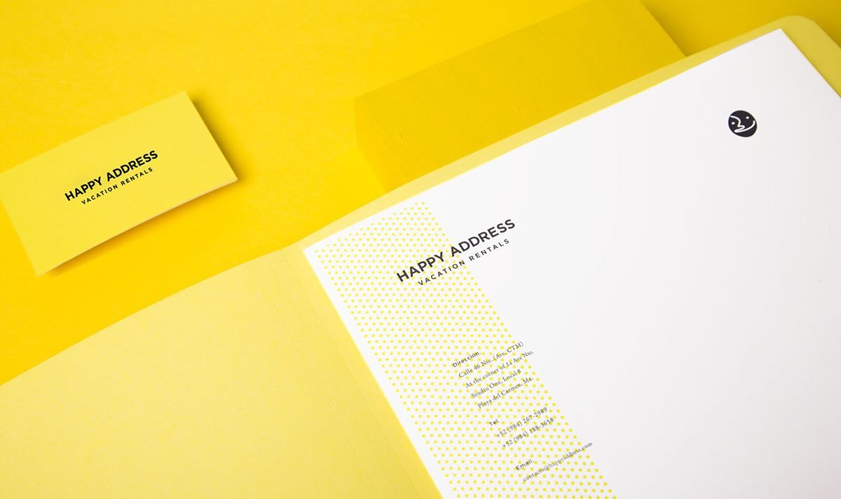 Happy Address 企业VI设计