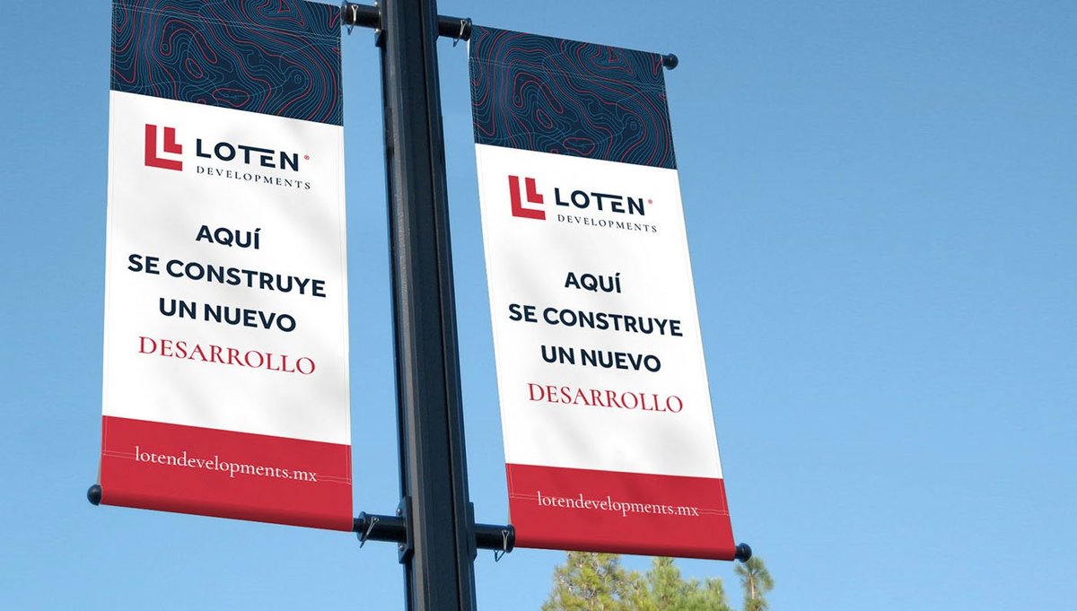 Loten地产品牌VI设计  LOGO应用展示