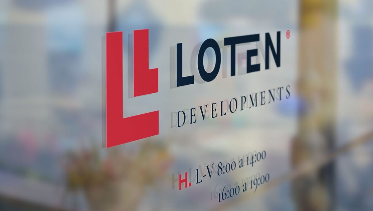 Loten地产品牌VI设计  LOGO应用展示
