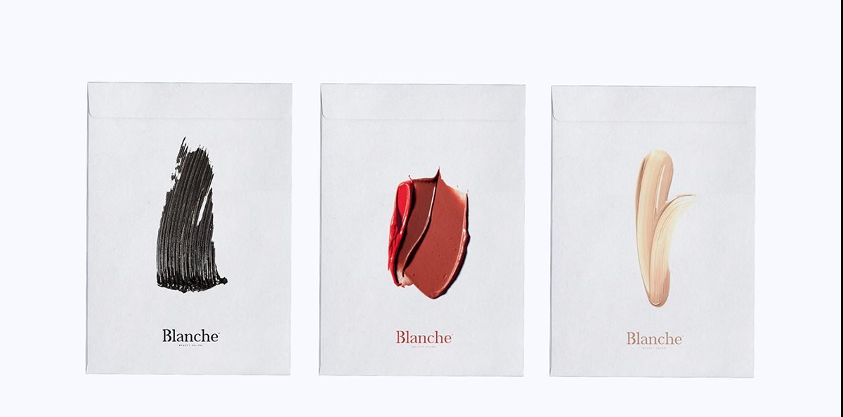 Blanche 美容院企业形象设计 设计展示