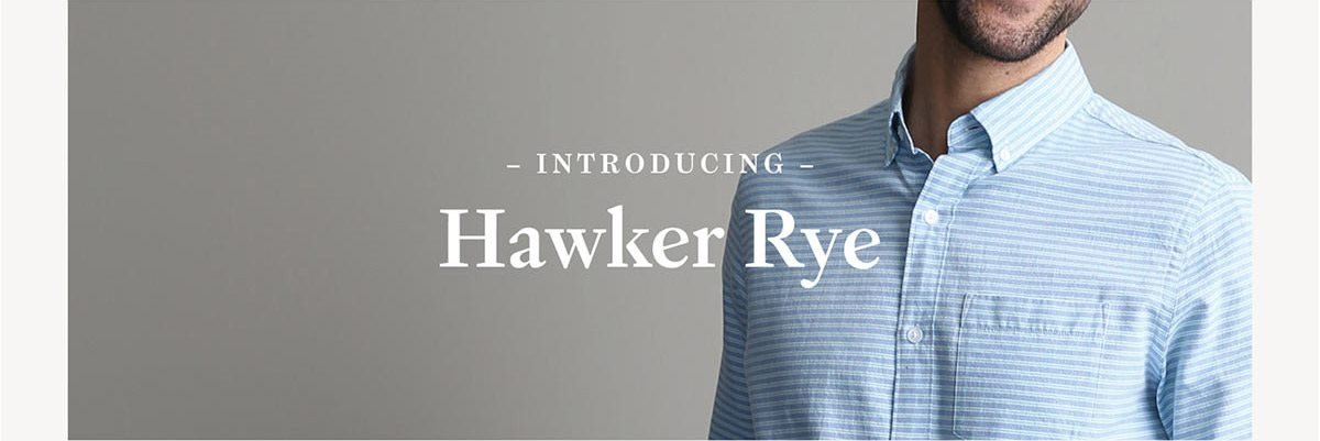 Hawker Rye服装品牌形象赏析