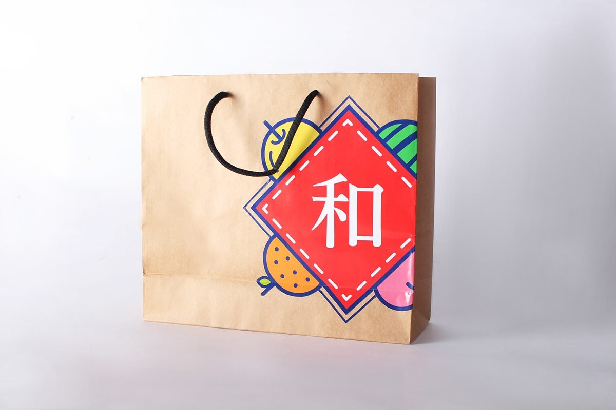 義和水果行VI设计  包装袋设计