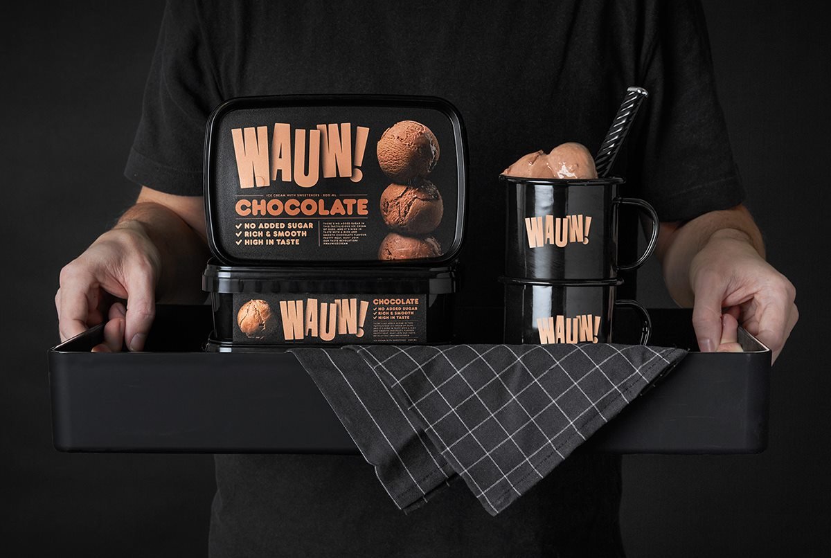 Wauw  甜品品牌的建立以及包装设计赏析