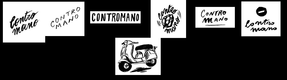 Contromano 啤酒品牌包装形象设计  字体设计