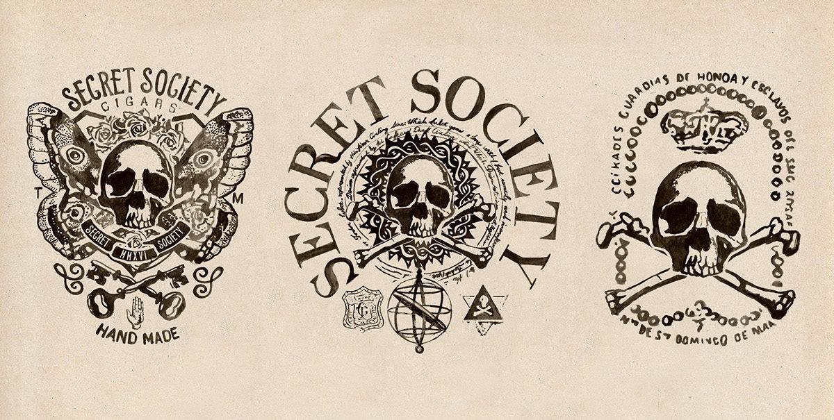 “SEGRET SOGIETY”香烟VI设计  标志设计