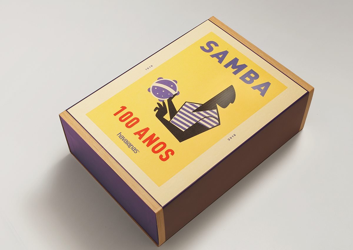 “SAMBA”鞋具VI设计  包装设计展示