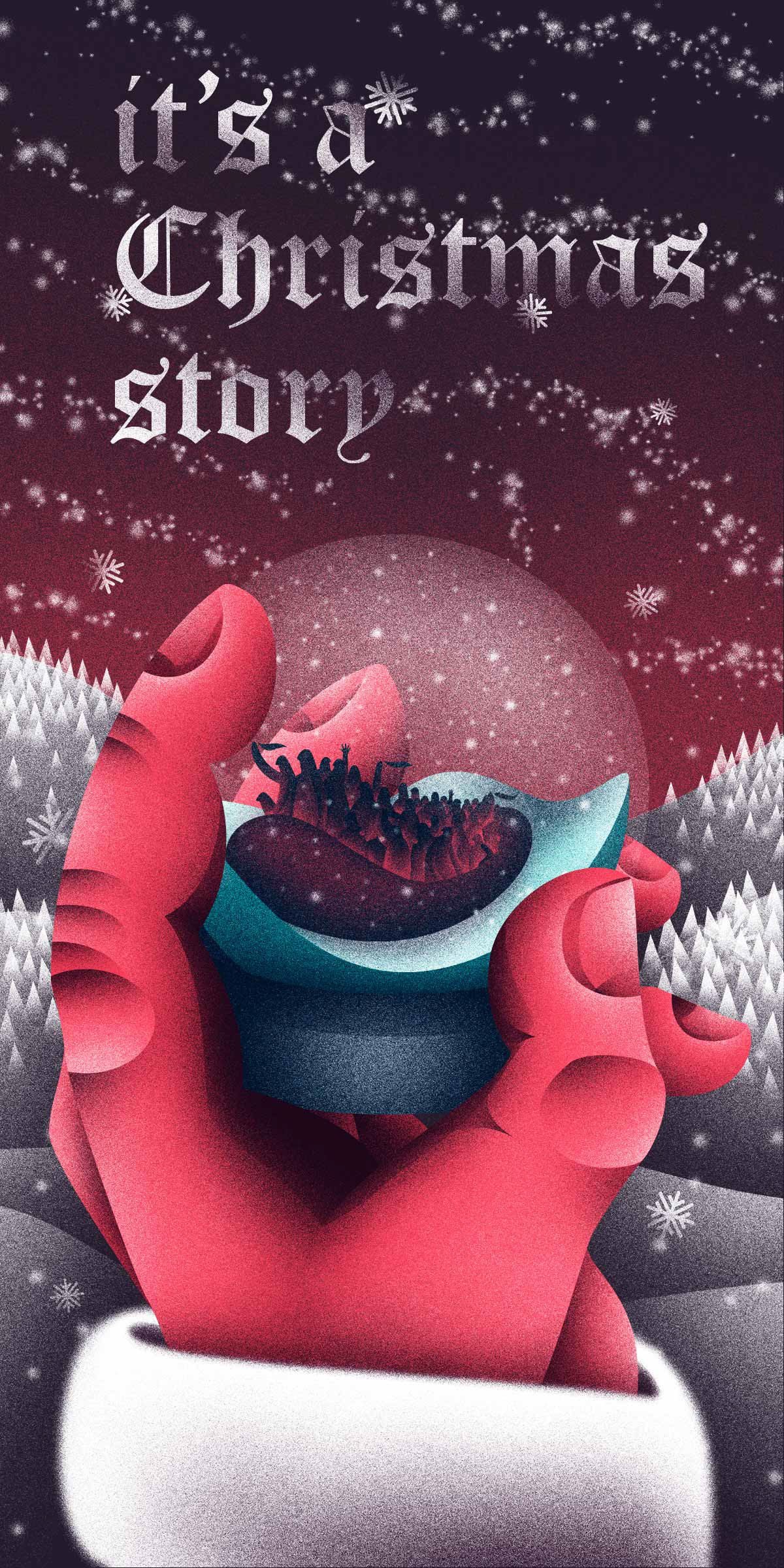 editorial美国报社VI设计形象之插画设计  插画形象设计