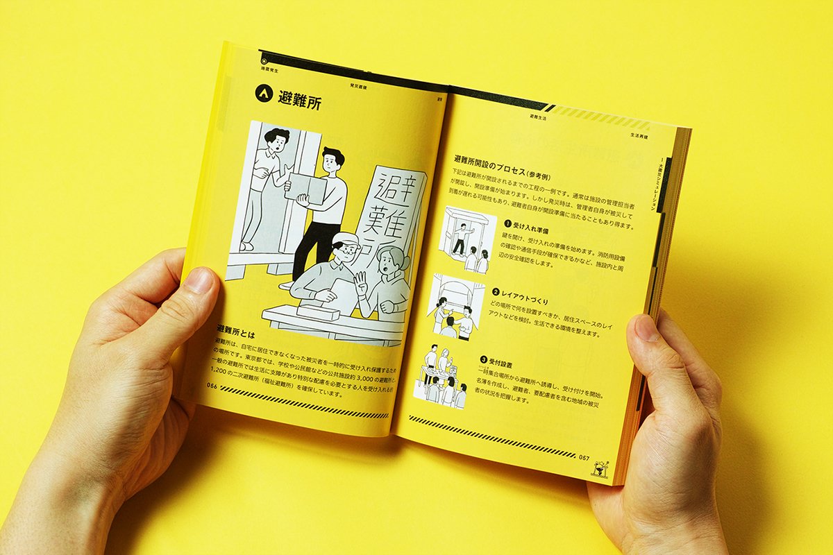 东京BOUSAI防灾手册VI设计  画册设计