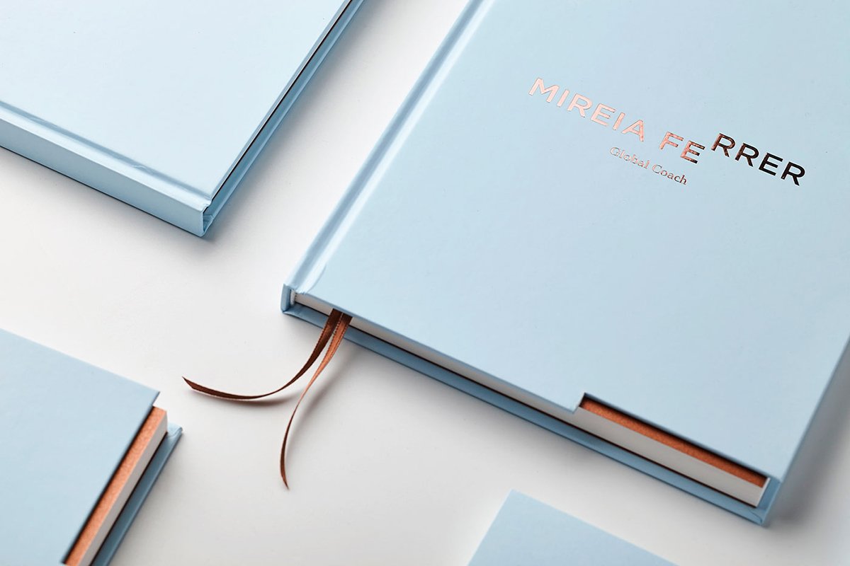 Mireia Ferrer全球教练平台VI设计展示