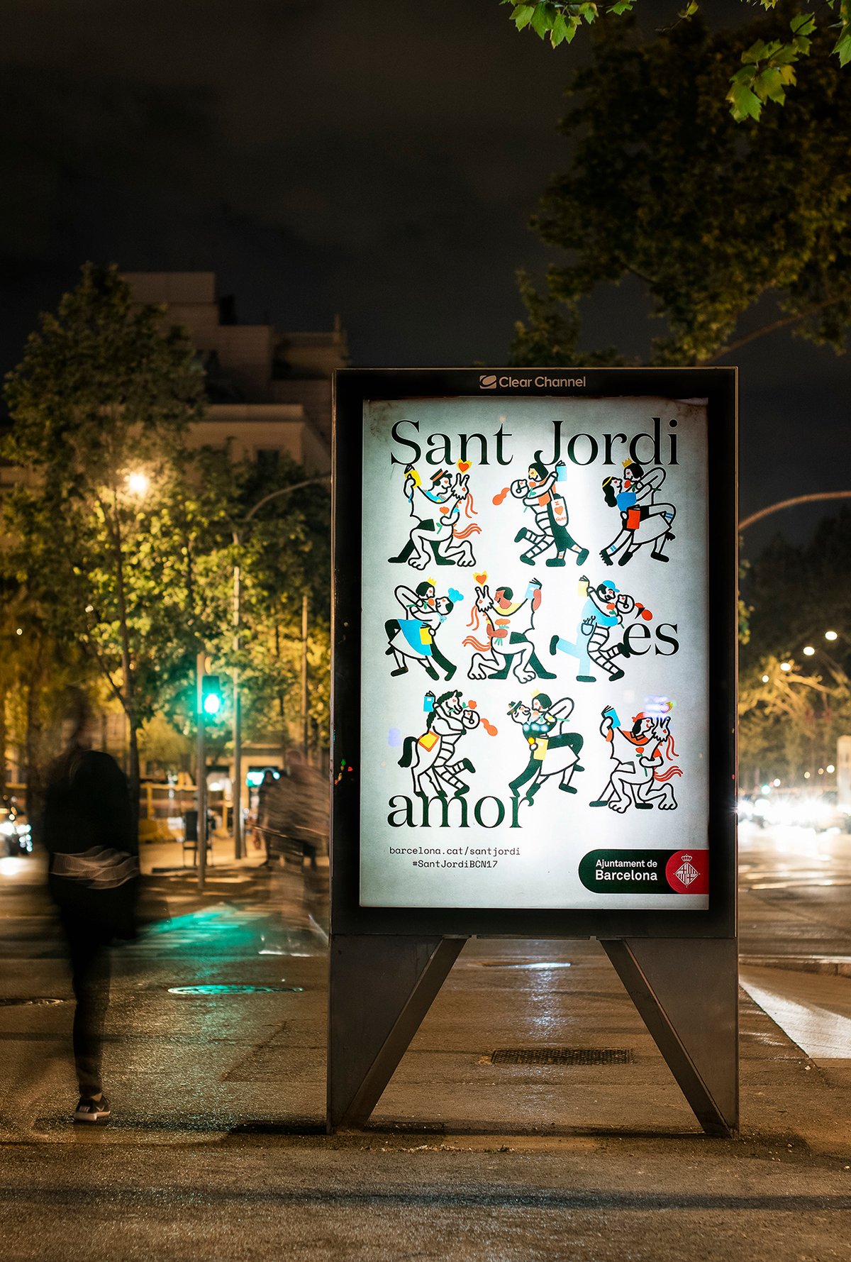 深圳VI设计  深圳VI策划  Sant Jordi漫展视觉形象设计  灯箱设计