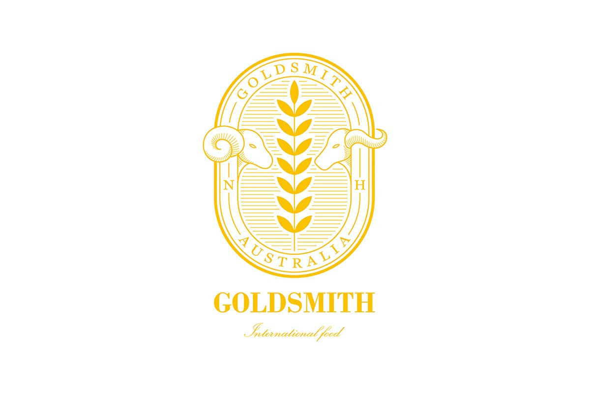 深圳VI设计  深圳VI策划  Goldsmith肉类品VI形象设计  标志设计