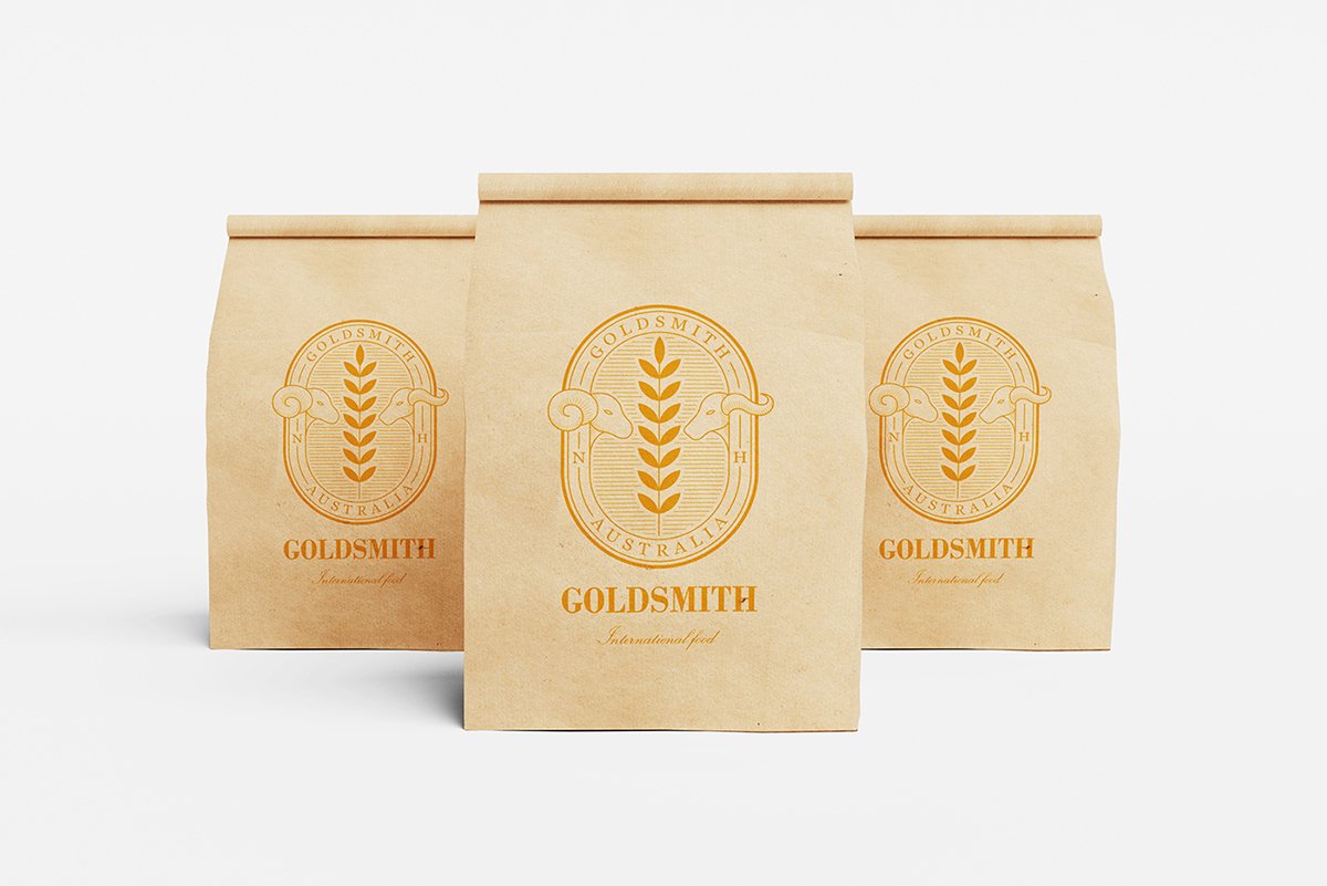 深圳VI设计  深圳VI策划  Goldsmith肉类品VI形象设计  包装设计