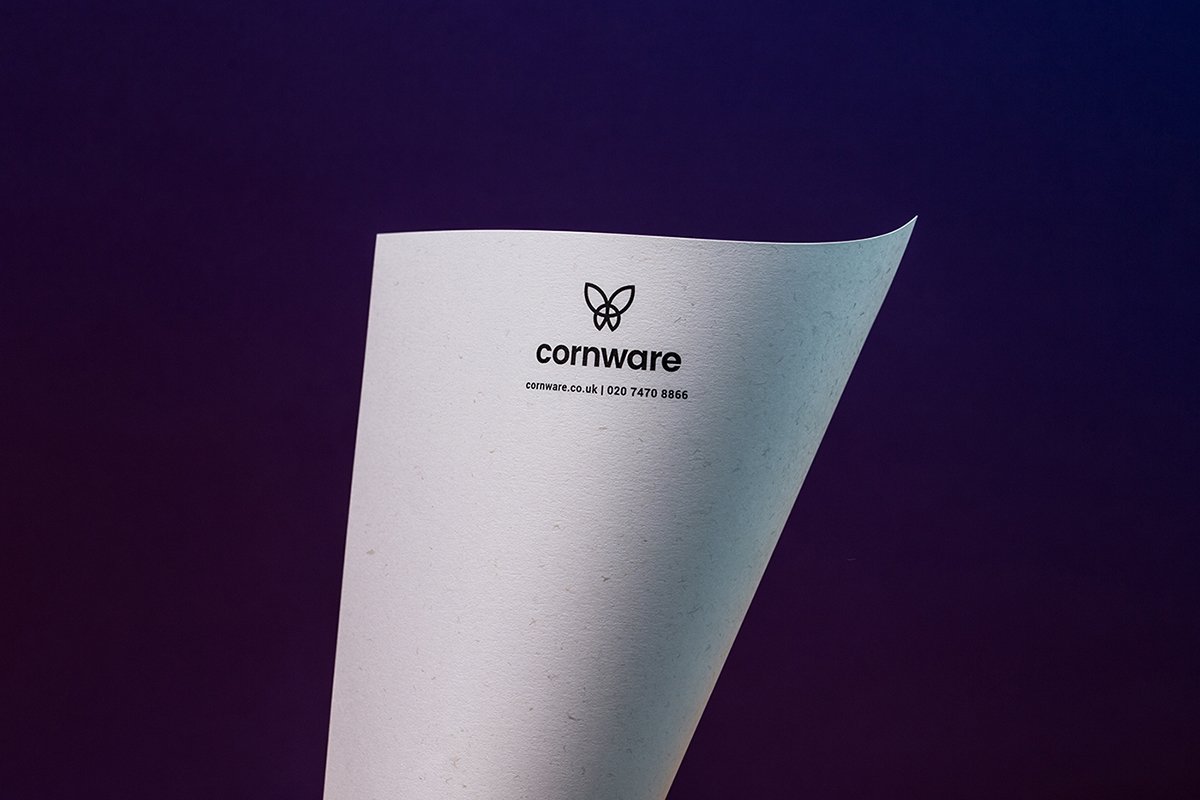 深圳VI设计  深圳VI策划  Cornware一次性餐具VI形象设计  标志展示