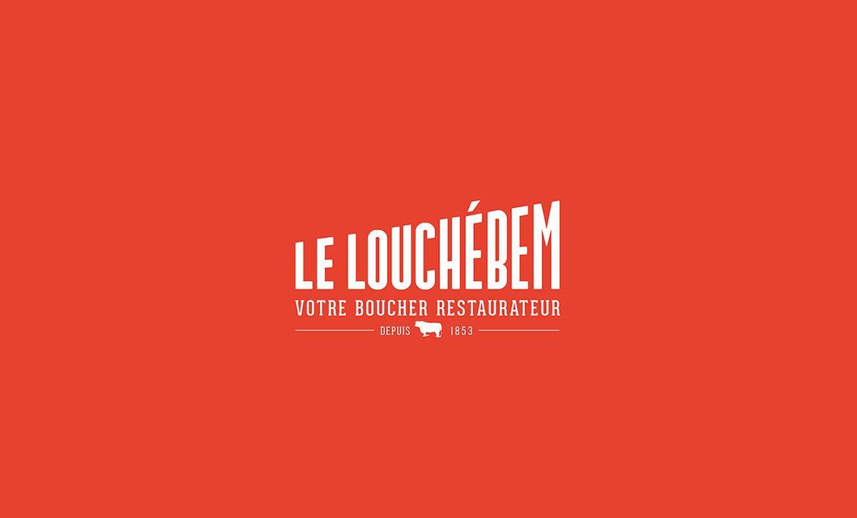 深圳品牌设计  深圳品牌策划  Louchebem巴黎牛肉批发品牌形象设计  标志设计