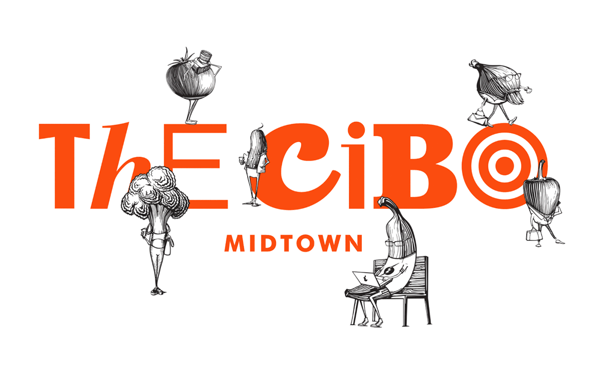 深圳VI设计  深圳VI策划  Thecibo熟食店餐厅VI设计形象  标志设计