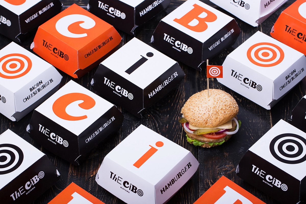 Thecibo熟食店餐厅VI设计形象赏析