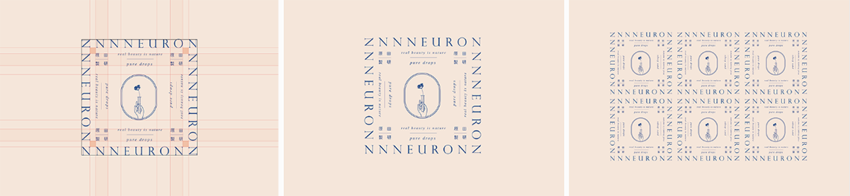 深圳VI设计  深圳VI策划  NNNEURON原田制研保养品VI形象  标志设计
