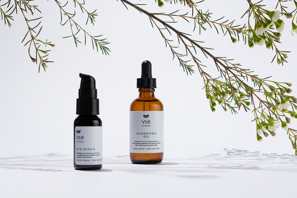 深圳VI设计  深圳VI策划  VIEBYSHANTI天然护肤品包装形象设计  包装设计