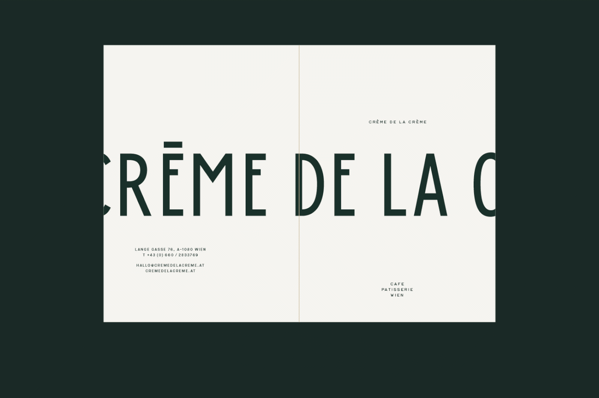 深圳VI设计  深圳VI策划  CREME DE LA CREME甜品店形象设计  画册设计
