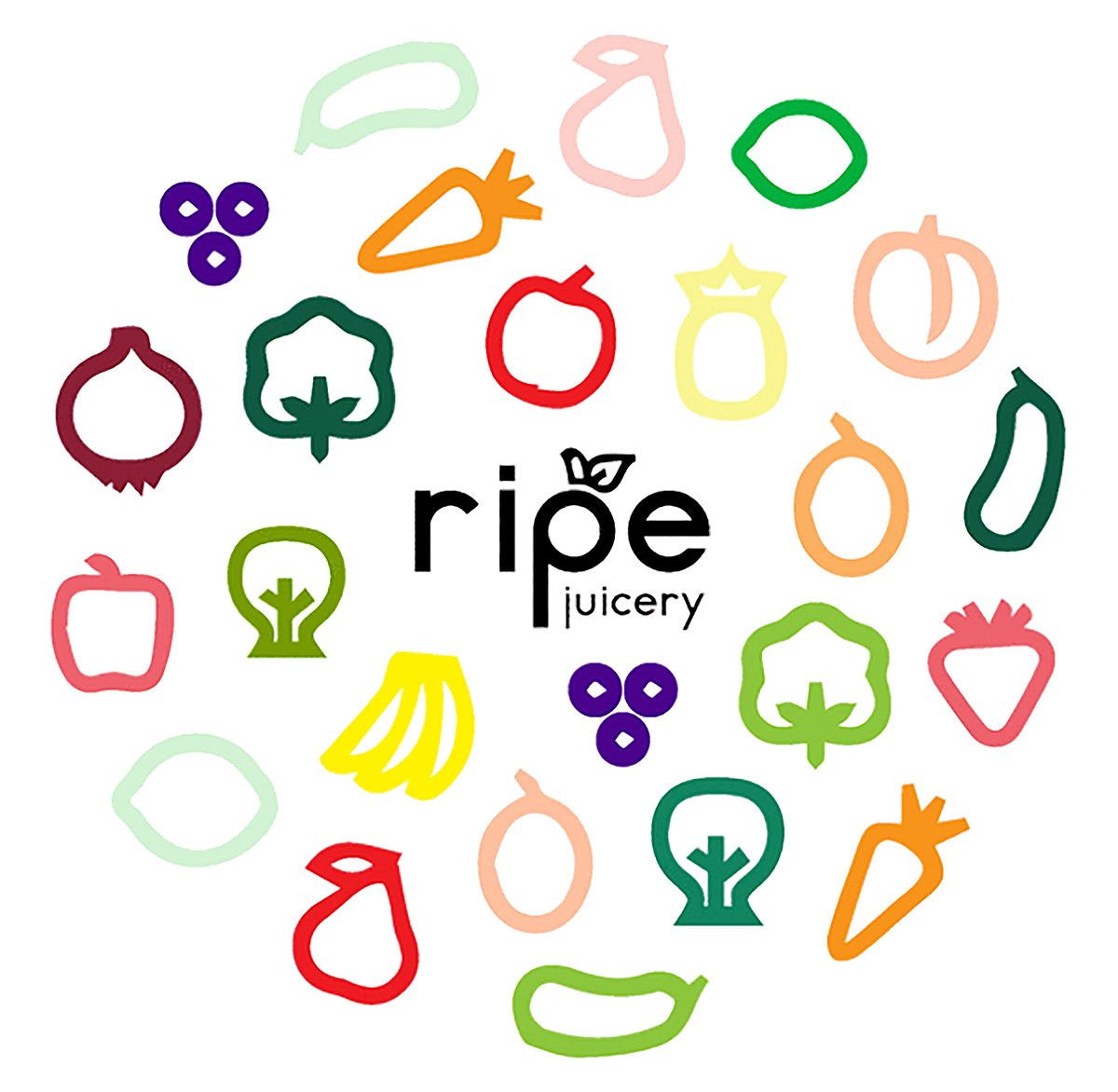 深圳VI设计  深圳VI策划  ripe果汁包装设计形象