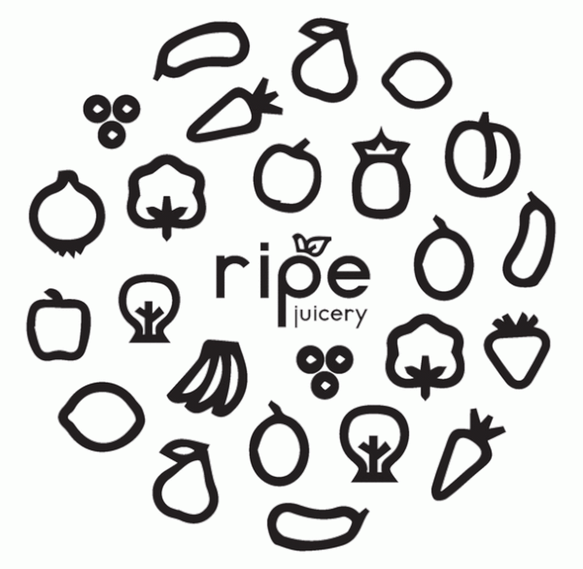 ripe果汁包装设计形象赏析