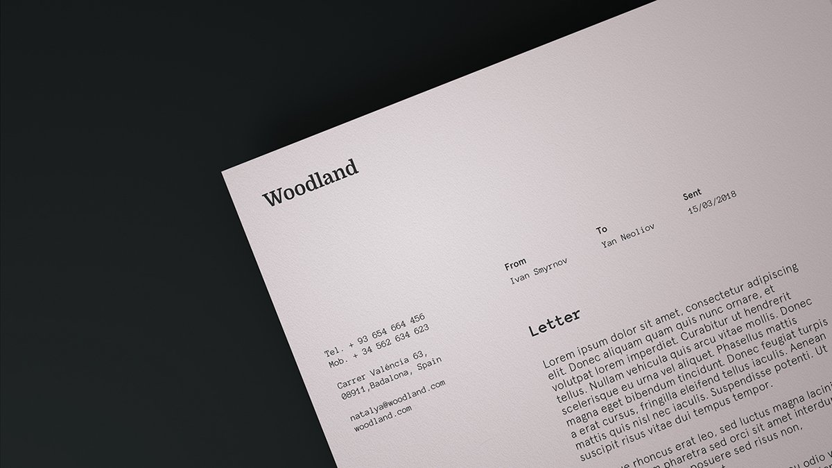 Woodland手工木制品品牌vi设计欣赏，手工木制品品牌，手工木制品品牌vi设计，家具品牌vi设计，家具品牌视觉形象识别设计，深圳vi设计，深圳品牌视觉形象识别设计，左右格局