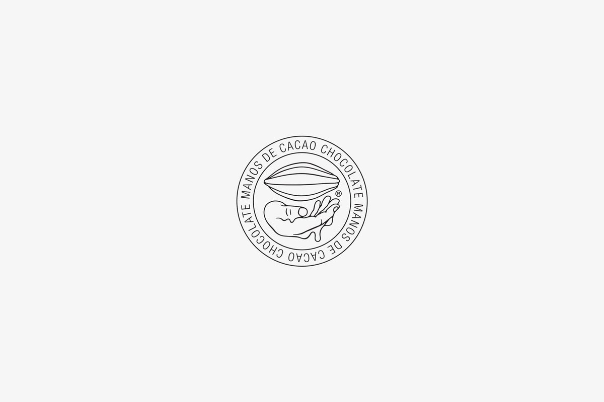 巧克力品牌vi设计——Manos de Cacao图标，vi设计，品牌vi设计，巧克力vi设计，巧克力图标设计，巧克力品牌vi，品牌vi设计和图标设计，深圳vi设计，左右格局
