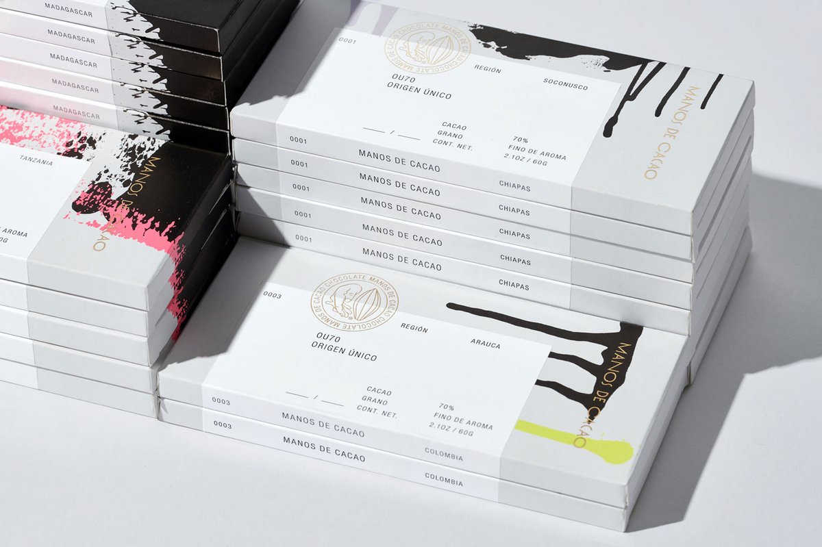 巧克力品牌vi设计——Manos de Cacao图标，vi设计，品牌vi设计，巧克力vi设计，巧克力图标设计，巧克力品牌vi，品牌vi设计和图标设计，深圳vi设计，左右格局