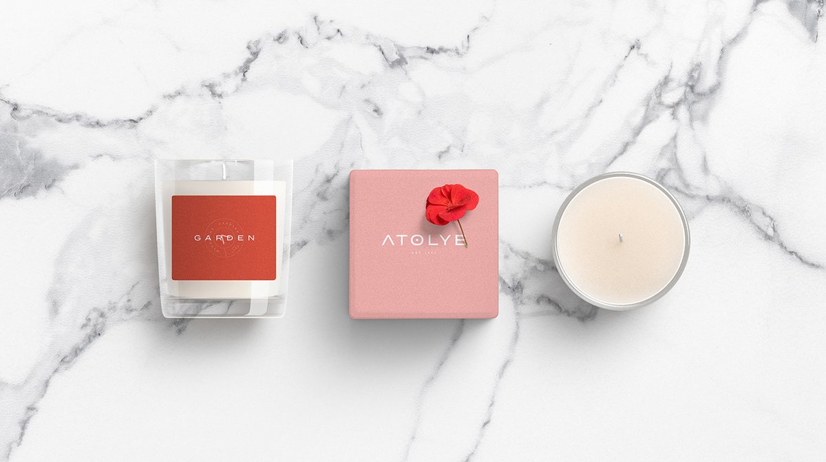 手工装饰产品vi品牌——Atolye简约包装设计，vi设计，品牌vi设计，手工装饰vi设计，包装设计，手工品牌设计，品牌包装设计，深圳vi设计，左右格局